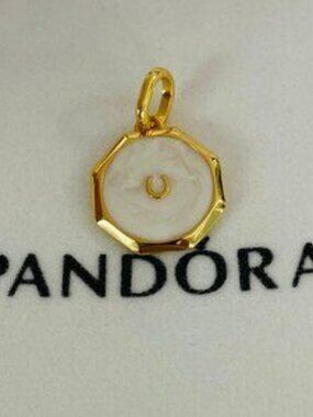 Pandora ME Lucky Horseshoe Medallion Charm
